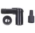 NGK Zündkerze NGK Zündkerzenstecker NGK LB 05 F, (14er), 90° schwarz Motorrad Zündke