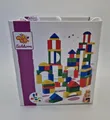 Eichhorn 100010171, ab 1 Jahr, Bunte Holzbausteine, 100 Stück - Lagerschaden