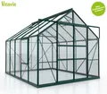 SET Vitavia Gewächshaus Meridian 2 8300 257x321 ESG smaragd + Fundamentsrahmen