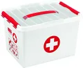 helit sunware H6164805 - Aufbewahrungsbox „the q-line“, 22 Liter, mit Deckel, we