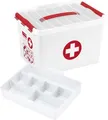 Sunware Erste-Hilfe-Box inklusive Deckel 22L 40 x 30 x 26 cm  Aufbewahrungsbox