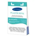 ACTIOMEDIC EasyAid Aquatic Pflaster-Strips Nachfüllset, 30 Stück - kompatibel mit Pflasterspender I Hypoallergene, wasserabweisende Pflaster I Fingerpflaster für Kinder und Erwachsene