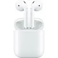 Apple Air Pods 2. Generation mit Wireless Charging Case Bluetooth Kopfhörer - Weiß