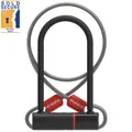 Zefal K-Traz U17 Fahrradschloss, sehr robust, Stahlbügel, 120 cm langes Kabel, U