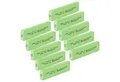 vhbw Zelle passend für Sharp MD-MT770, MD-MT880S, MD-MT866H, MD-MT877, Akku Zelle NiMH 1100 mAh (1,2 V, 10 St), Leistungsfähige Akkuzelle für akkubetriebenen Minidisc- oder