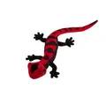 Hansa Toy 5230 Salamander rot / schwarz 35 cm Kuscheltier Plüschtier