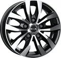 Mak Load 5 gloss black 7x17 ET68 - LK5/118 ML71.1 Alufelge schwarz