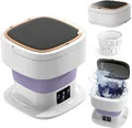 11.5L Faltbare Mini Waschmaschine Reise Waschmaschine Camping Waschautomat Mobil