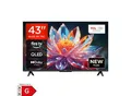 TCL 43T6C QLED Fernseher 43 Zoll Fire TV 4K UHD Smart TV HDR Dolby Vision Alexa Triple-Tuner (2026)