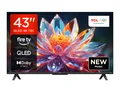 TCL 43T6C QLED Fernseher 43 Zoll Fire TV 4K Smart TV HDR Dolby Vision Alexa 2026