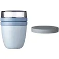 Mepal Lunchpot, Hellblau, Kunststoff, Rund, 10.7x15.1x10.7 cm, Küchenzubehör, Vorratsbehälter, Brotdosen