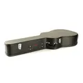 MUSIC STORE Eco Case Dreadnought, Koffer für Westerngitarren, Schwarzer Tolex-Bezug, Gepolstertes Innenfutter, Zubehörfach, 110 cm Innenlänge, Perfekter Schutz für Westerngitarre