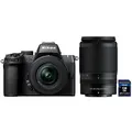 Nikon Z50 II + DX 16-50 VR + 50-250 VR + Delkin SD-Karte 128 GB