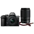 Nikon Z50 II + DX 16-50 VR + 50-250 VR + C-Rope Kameragurt The Traveler 125cm Red Dots