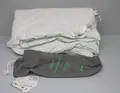 Welldora WD2412 Green Diamond Komfort Bettdecke aus Baumwolle Weiß 135 x 200 cm