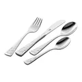 Kinderbesteck-Set 4-teilig Besteck Teddybären-Motiv Edelstahl 18/10