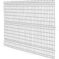 FLORAWORLD 3D-Felder-Zaunmatte, HxLxT: 150 x 200 x 4 cm, Stahl, anthrazit - grau