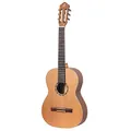 Ortega Guitars Konzert Gitarre Linkshänder – 7/8 – Family Series – Inklusive Gig Bag – Zeder, Mahagoni, Natur (R122-7/8-L)