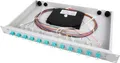 Telegärtner Spleißbox bestückt TNSB-Be-12LCAPC-OS2 grau LWL 100021865