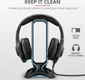 Trust GXT 265 Cintar RGB - Ständer für Kopfhörer, Headset
