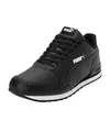 PUMA Unisex ST Runner v2 Full L Low-Top Trainer, Puma Black-Puma Black-Puma White, 42.5 EU