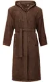 Ladeheid Herren Frottee Bademantel aus 100% Baumwolle LA40-192 (Brown-20, M)