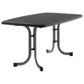 Gartentisch ca. 150x90x72cm Anthrazit,Grau