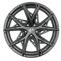 1x KESKIN WHEELS KT24 THUNDER palladium painted 8.5Jx19 5x114.3 ET45
