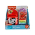 Fisher-Price Lernspaß lernspiel Baby elektronisches UNO ab 6 Monate biligual