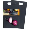 2x Schneidebrett Set Granit frühstücksbrettchen Schneidbrett Küchenbrett 25x15cm
