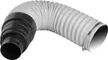 Flexschlauch DN 100, 0,75 m mit Adapter DN100 / DN 70