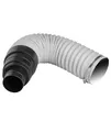 Flexschlauch DN 100, 0,75 m mit Adapter DN100 / DN 70