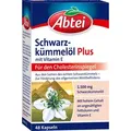 Abtei | Schwarzkümmelöl Plus mit Vitamin E | 48 Kapseln