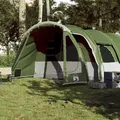 vidaXL Tunnel-Familienzelt 8 Personen Grün Wasserdicht