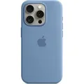 iPhone 15 Pro Silicone Case with MagSafe - Winter Blue - Blau