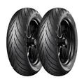 PAAR MOTORRADREIFEN METZELER 100/80-10 53L + 140/70-14 68P ROADTEC SCOOTER