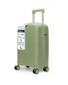 4FLY Leichter Hartschalen-Reisekoffer L - Groß 65 cm (60L) – Trolley Koffer mit TSA-Schloss, 4 Spinner-Doppelrollen & Aluminium-Teleskopgriff, Aufgabegepäck Reisegepäck