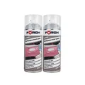 2x FOERCH L269 SPRITZSPACHTEL GRAU 0.4 LTR Grundierung Spritzfüller