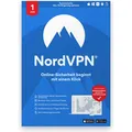 NordVPN Standard (1 User, 10 Geräte/User, 12 Monate) (NV1C1Y-EPDE-E)