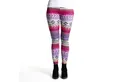 cosey Leggings Motiv-Leggings (Einheitsgröße) - Design Aztec Multicolor (auffällige Motiv-Prints • figurbetonte Passform • schnelltrocknend, Einzelartikel) Design Aztec Multicolor