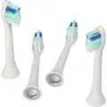 4 Stück Gum Care Cleaning Brush Ersatz-Zahnbürstenkopf für elektrische Zahnbürsten von Philips, passend z.B. für Philips HX3 HX6 HX8 HX9 Serie