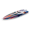 Traxxas 103076-4-ORNG Spartan SR 36-Zoll Rennboot mit Self-Righting Brushless Or