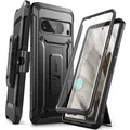 Handyhülle für Google Pixel 8 Pro SUPCASE Case Cover Futeral Hülle Etui Schwarz