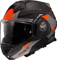Ls2 opklaphelm ff901 advant x oblivion helmet ff901 adv. x obv. xs bl tit. orange