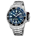 Lotus Herrenuhr Edelstahl Silikon silber blau Lotus Classic Armbanduhr UL18938/3