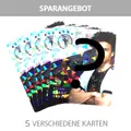 REWE DFB WM 2022 Sammelkarten - 5 verschiedene GLITZER Karten