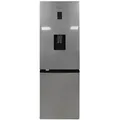 Samsung RL34C652CSAEG, Kühl-/Gefrierkombination, 185 cm, 341 l, Edelstahl Look, 341 l, NoFrost-Funktion (Kühleinheit), 8 kg/24h, C, Fresh Zone Fa... - Silber