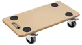 Metafranc Transportroller 590 x 290 mm 200 kg Tragkraft MDF-Platte mit TPE-Rollen