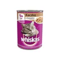 Whiskas Katzenfutter Nassfutter Adult 1+ mit Ente in Gelee, 6 Dosen (6 x 400g)