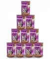 Nassfutter für Katzen Whiskas Adult mit Ente in Gelee 10 x 400g